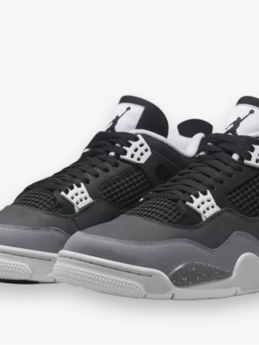 Air Jordan 4 Retro Black White Anthracite FQ8138-002